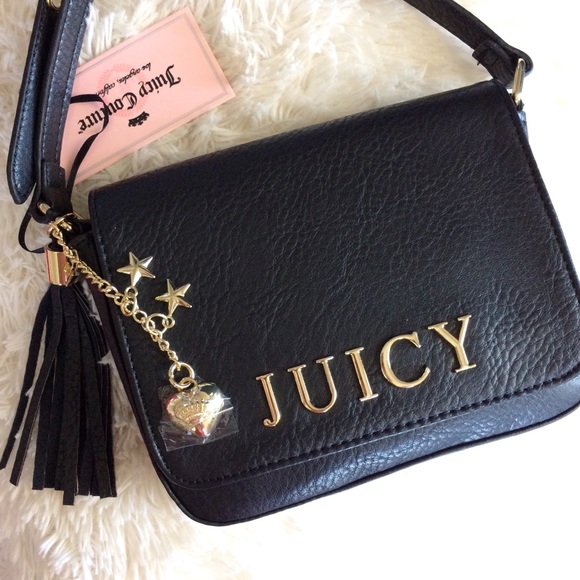 Juicy Couture Handbags - Juicy Couture charm and tassel small bag